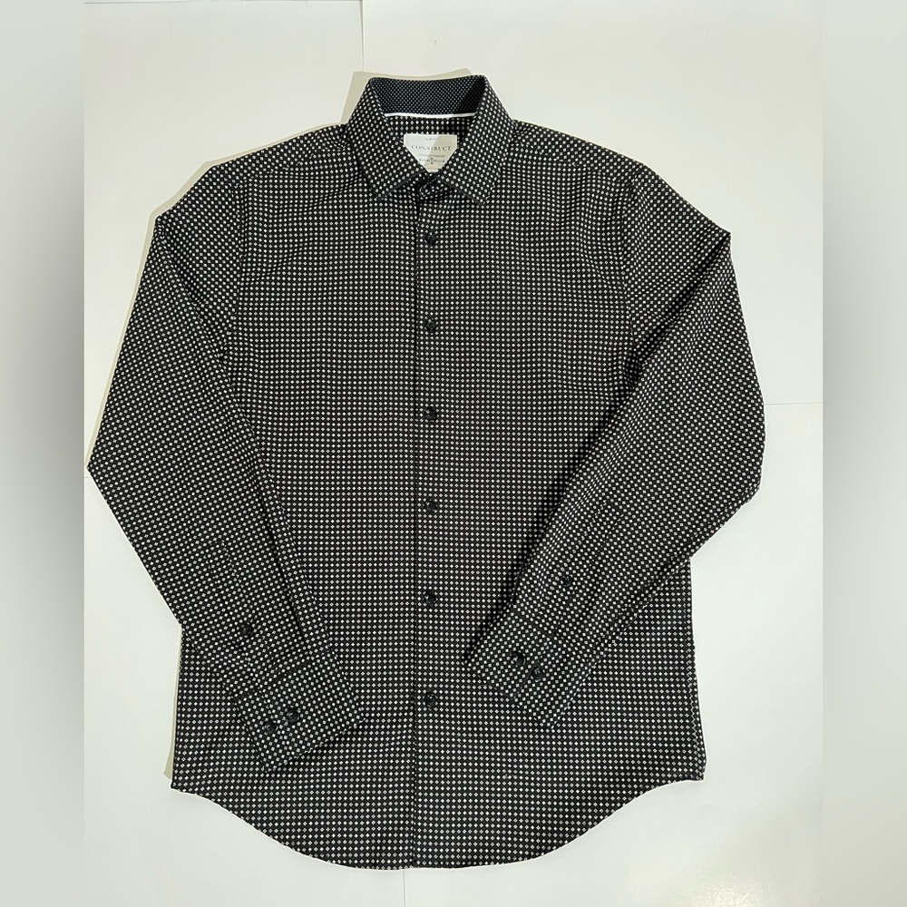 CONSTRUCT Mens Cooling Button Down Shirt